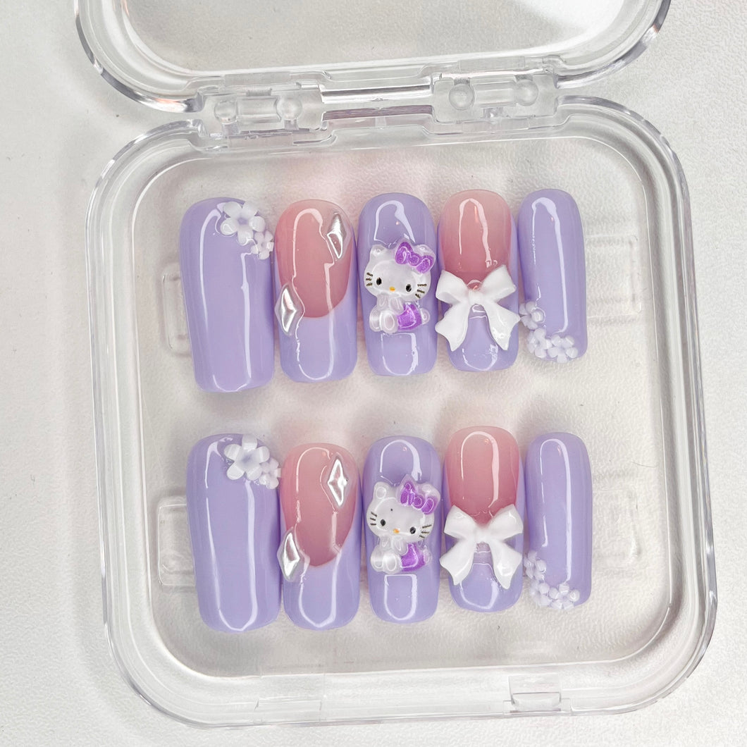 Purple Passion Nails